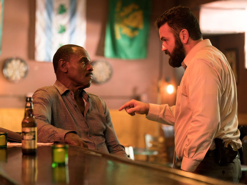 Steven Williams (left) and Brian King